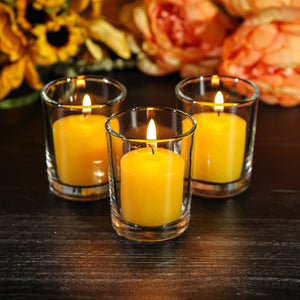 Richland Votive Candles Unscented Yellow 10 Hour Set of 12