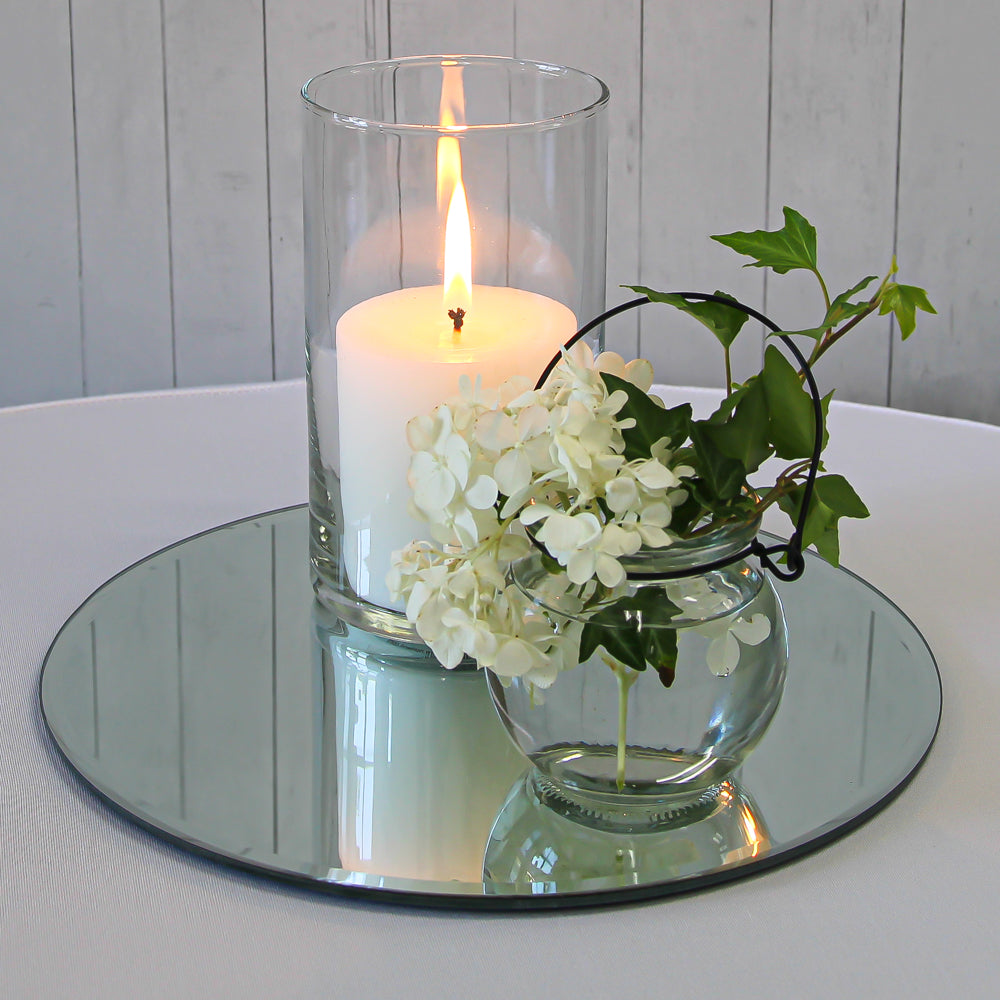 Glass Candle Holders: Cylinder Candle Vases & Glassware | Candles4Less