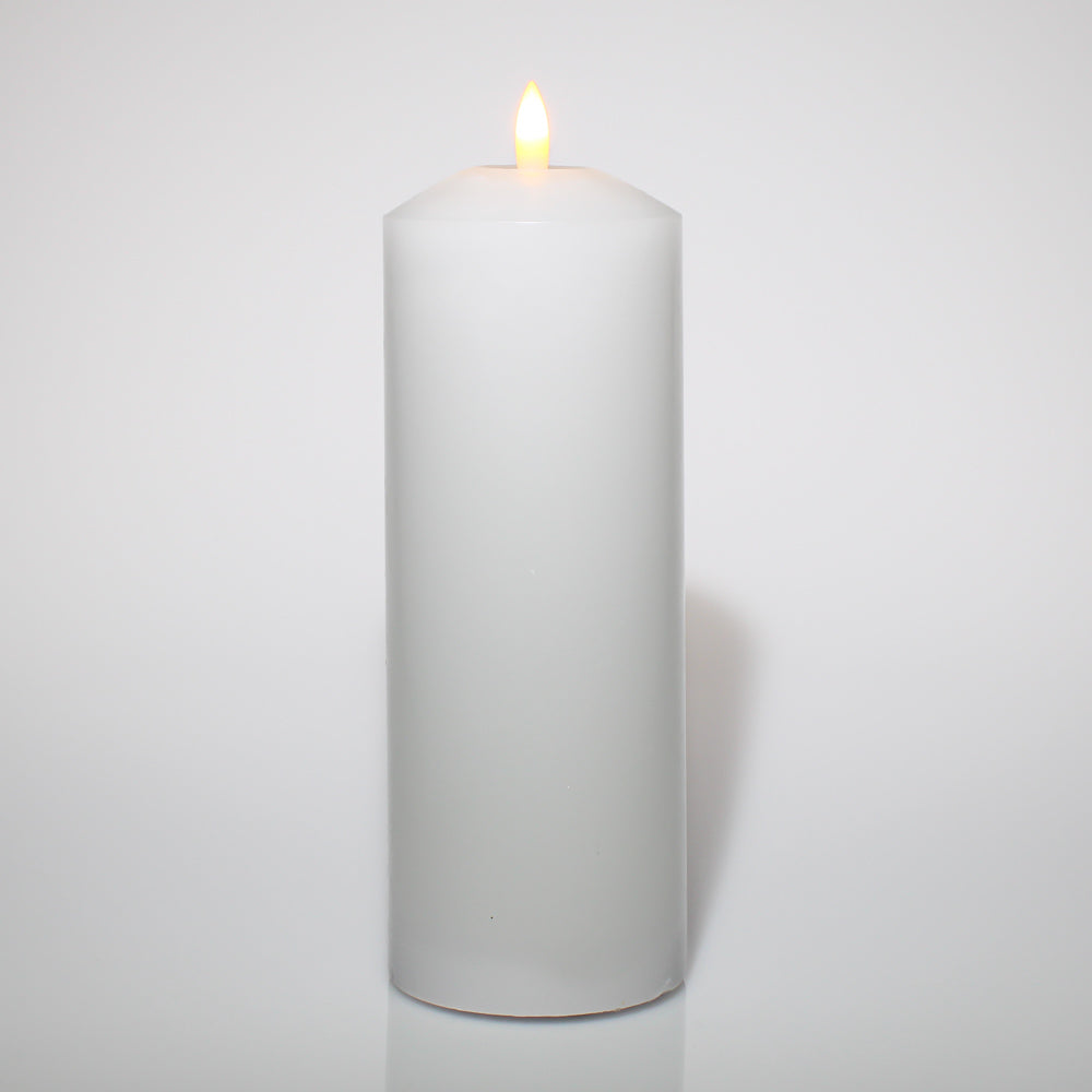 4pk LED Votive Flameless Black Wick Candle White - Threshold™