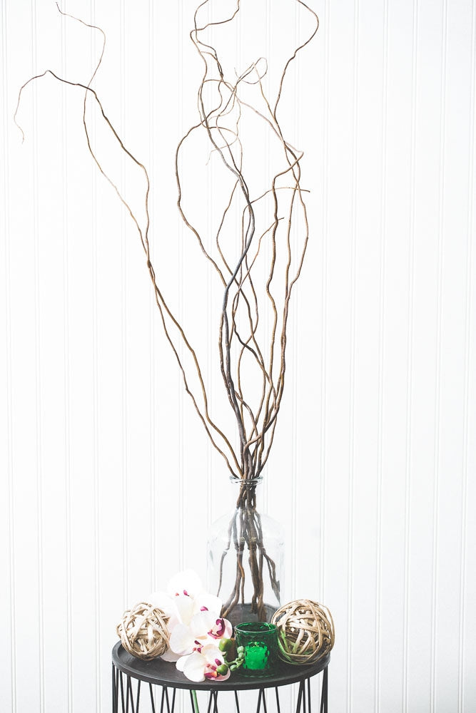 Decorative Dried Birch Branches 3 - 4 Ft Tall (4 - 5 Branches / Bunch) -  Lace 