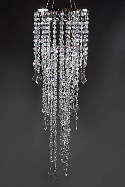 Crystal Garland Clear 6ft - Candles4Less