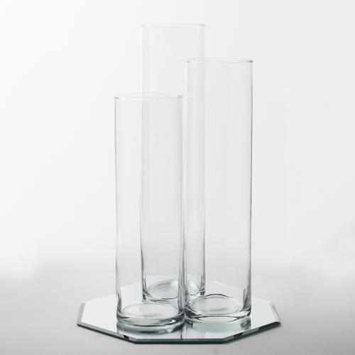 Eastland Square Mirrors and Cylinder Vases Centerpiece Set of 48 8