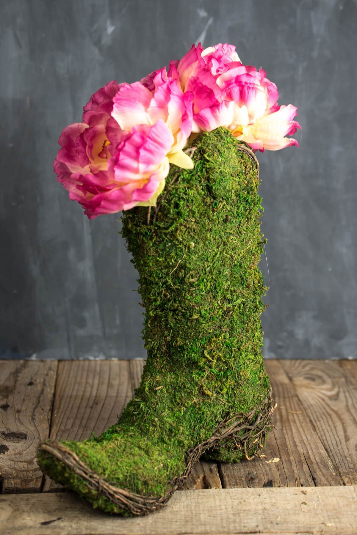 Moss Ball Topiary, 8 Inch Preserved Moss Topiary